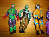 GI Joe Action Figures Mixed Lot 5 Hasbro 3.5 inch Assorted Characters Mixed J