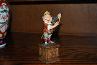 Efteling Holland Gnome Letter V Violin Statue The Laaf Collection 1998 Ltd Ed