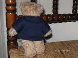 UK Brown Bear With Blue Sweater & Bow