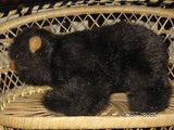 German Miniature Dark Brown Bear Stuffed Plush