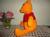 Handmade Knitted WINNIE the POOH Stuffed Bear