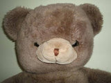 Vintage Gund JUMBO Brown Teddy Bear Plush 25 inch 1980s