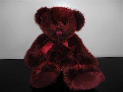 Russ ROMANOFF Red Bear 13 inch Soft Plush 4596 9801