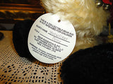 Effanbee SNOWFLAKE Christmas Bear Essentials 100% Mohair 14in. Button/Tag B056