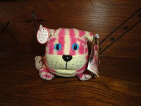 BAGPUSS Talking Cat Plush Pink White Striped 9 Inch Shropshire UK Golden Bear