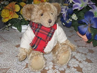 Harrods UK Footdated Christmas Bear Giles Year 2002