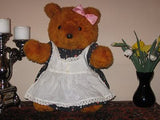 Vintage 70s German Brown Teddy Mother Bear 18 inch