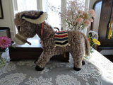 Antique Merrythought Mohair Pablo Donkey Holt Renfrew 19 Inch 1960s