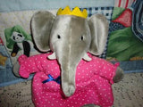 Gund Babar Celeste Elephant Plush 1992