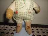 Eden Teddy Baby Bear Hippity Hop Cloth Body Soft Stuffed