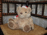 Perleberg Germany Christmas Bear w Music Box Plays Jingle Bells
