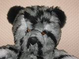 Vintage German OOAK Striped Teddy Bear