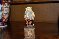 Efteling Holland Gnome Letter B Beard Statue The Laaf Collection 1998 Ltd Ed