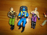 GI Joe Action Figures Mixed Lot 5 Hasbro 3.5 inch Assorted Characters Mixed U