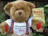 Russ UK Rufus Bear With Diabetes 24026 Carol Cramer