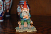 Rien Poortvliet Classic David the Gnome Statue 3060 Grandfather with Pipe