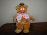 Jim Henson Muppets Fozzie Bear 1989 RARE Plush Doll