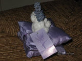 UK White Miniature Bear Lavender Scented Pillow