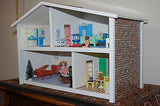 Old Vintage Dollhouse 1960s 1970s Jean Furniture