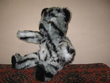 Vintage German OOAK Striped Teddy Bear