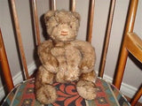 Gund Minky Teddy Bear Brown Stuffed Plush 6421 14 Inch 1999