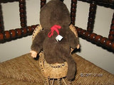Vintage Monchichi Monchhichi Monkey Red Bib 1974 Sekiguchi