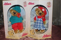 Schuco Bearli Mama Mommy and Papa Daddy Bear Collectible Mohair 2 Bears NIB