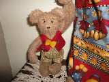 Handcrafted Canada OOAK 25 in. Mother Teddy Bear & Child RARE