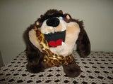 24K Mighty Star Warner Bros TASMANIAN DEVIL Doll Plush 8.5 Inch 1993