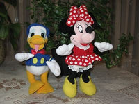 Lot of Donald Duck & Minnie Mouse Dolls Trudi Spa Italy
