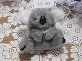 Anne Li Soft Toys Australia Handmade Grey White Koala Bear Plush 5 Inch