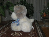 Dutch Sitting Plush Dog All Tags