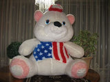 JUMBO USA American Stars & Stripes EMMEGIOCHI ITALY Bear 24 inch