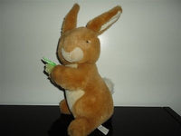 Vintage Ganz 1997 STANDING BUNNY with Daffodil Plush Toy 15 inch CH1898