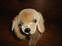 Cocker Spaniel Mohair Dog Old Vintage Germany Rare