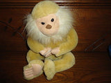 Ganz 1995 CHEEKIE MONKEY Yellow Plush Animal P1544 Rare Retired 11 inch