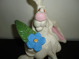 USA Artist Michael Ezzell Original Clay Bunny Figure 9 inch OOAK