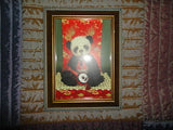 One & Only Bears Artist Michelle Lamb OOAK MAYSING Panda Photo Art Card Framed