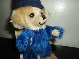 Merrythought Cheeky on the Beat Police Bear Blue Mohair Ltd Edition 352/500 Uk