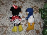 Lot of Donald Duck & Minnie Mouse Dolls Trudi Spa Italy