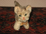 Steiff Old Antique Mohair Tapsy Cat 1308,00 No Ids 8 CM 1965 1966