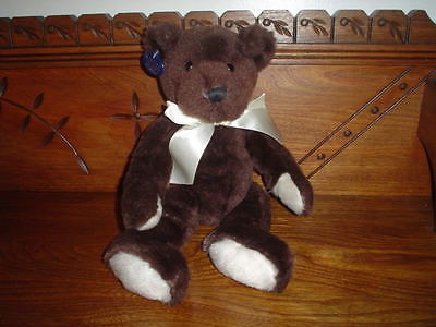 Ganz Heritage Theodore Bear Jointed Brown Plush Retired