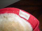La Senza Silk & Satin Lingerie Christmas Bear Leonardo 16 Inch 2001 Mint