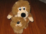 Eddy Toys Holland Lion Plush Carrying Baby Cub in his Mouth
