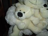 Mother Teddy Bear Holding 2 Baby Cubs Jumbo Stuffed Plush 21 Inch Gorgeous