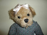 Ganz Cottage Collectibles KATHY BEAR 1996 Artist Designed Mary Holstad 19 inches