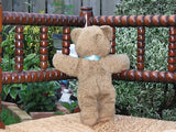 Steiff Cosy Teddy Bear Blue Ribbon 018657 5355/26 1981 -1990 Button Only