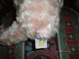 Ganz Pink Creme Baby Bear Plush 15 Inch Jointed Retired 1999
