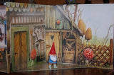 David The Gnome Set Popup Book HOUSE Lisa Breast Feeding Babies and Lily Harold