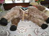 Antique Merrythought Mohair Pablo Donkey Holt Renfrew 19 Inch 1960s